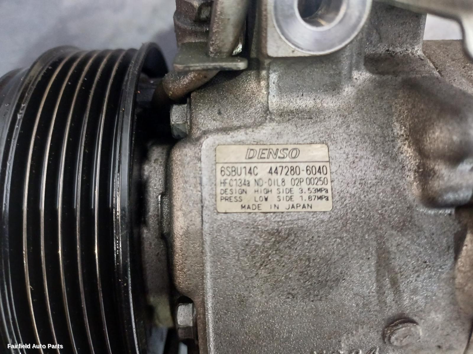 2012 Holden Commodore A C Compressor