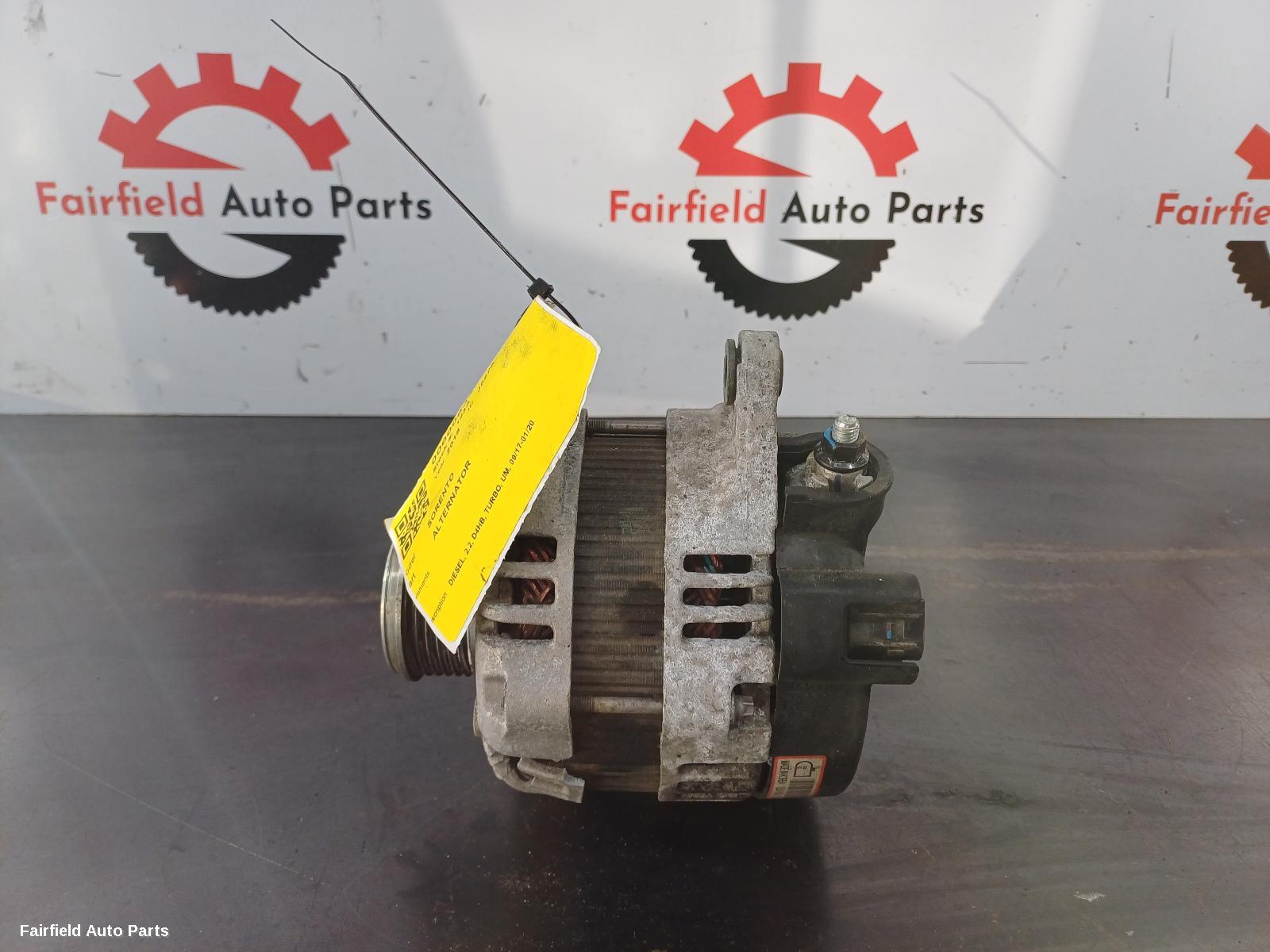 2017-2020 Kia Sorento Alternator