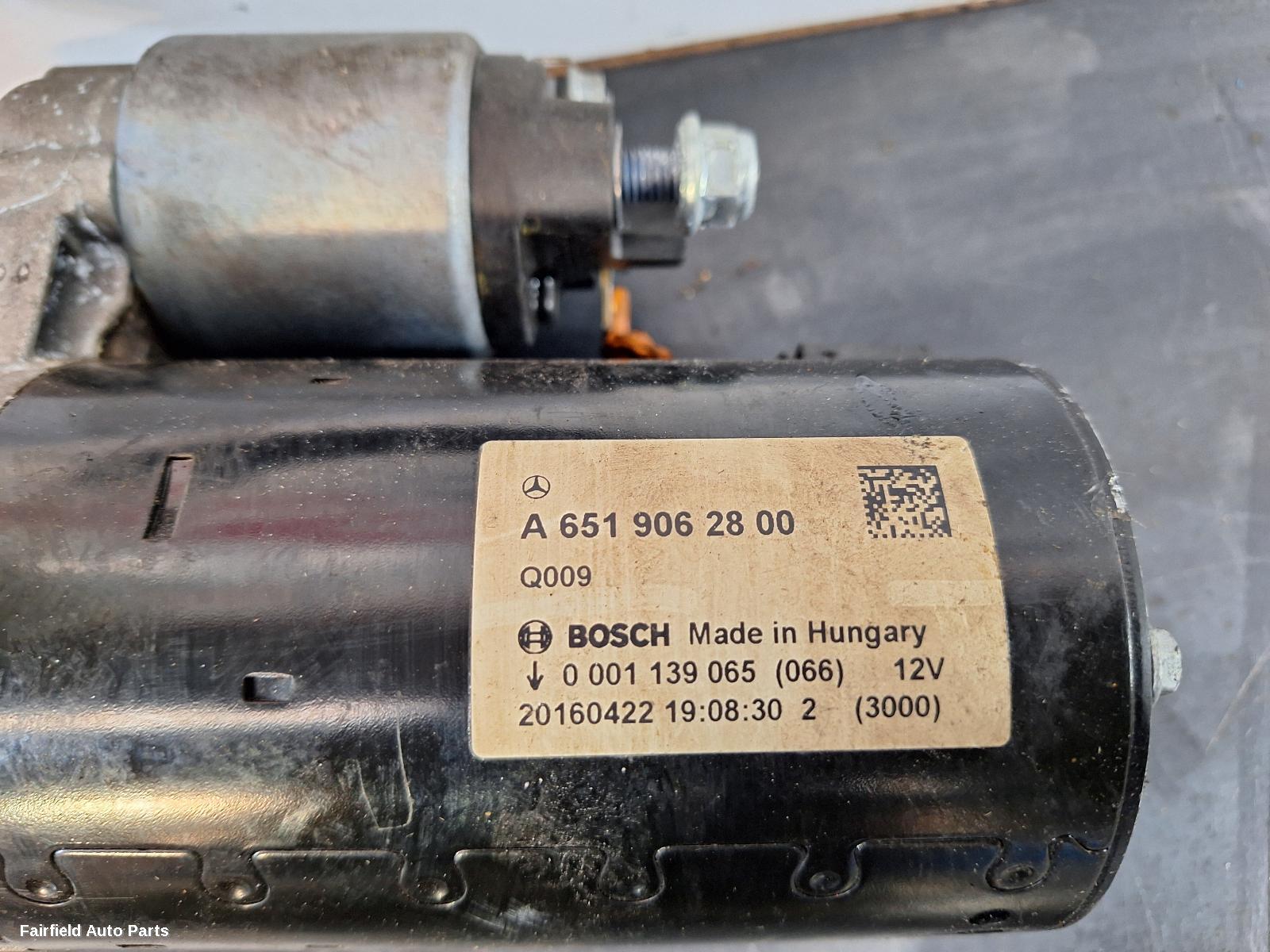 2016 Mercedes Cls Class Starter