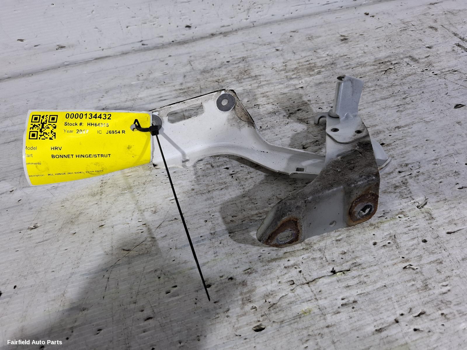 2014-2021 Honda Hrv Bonnet Hinge Strut