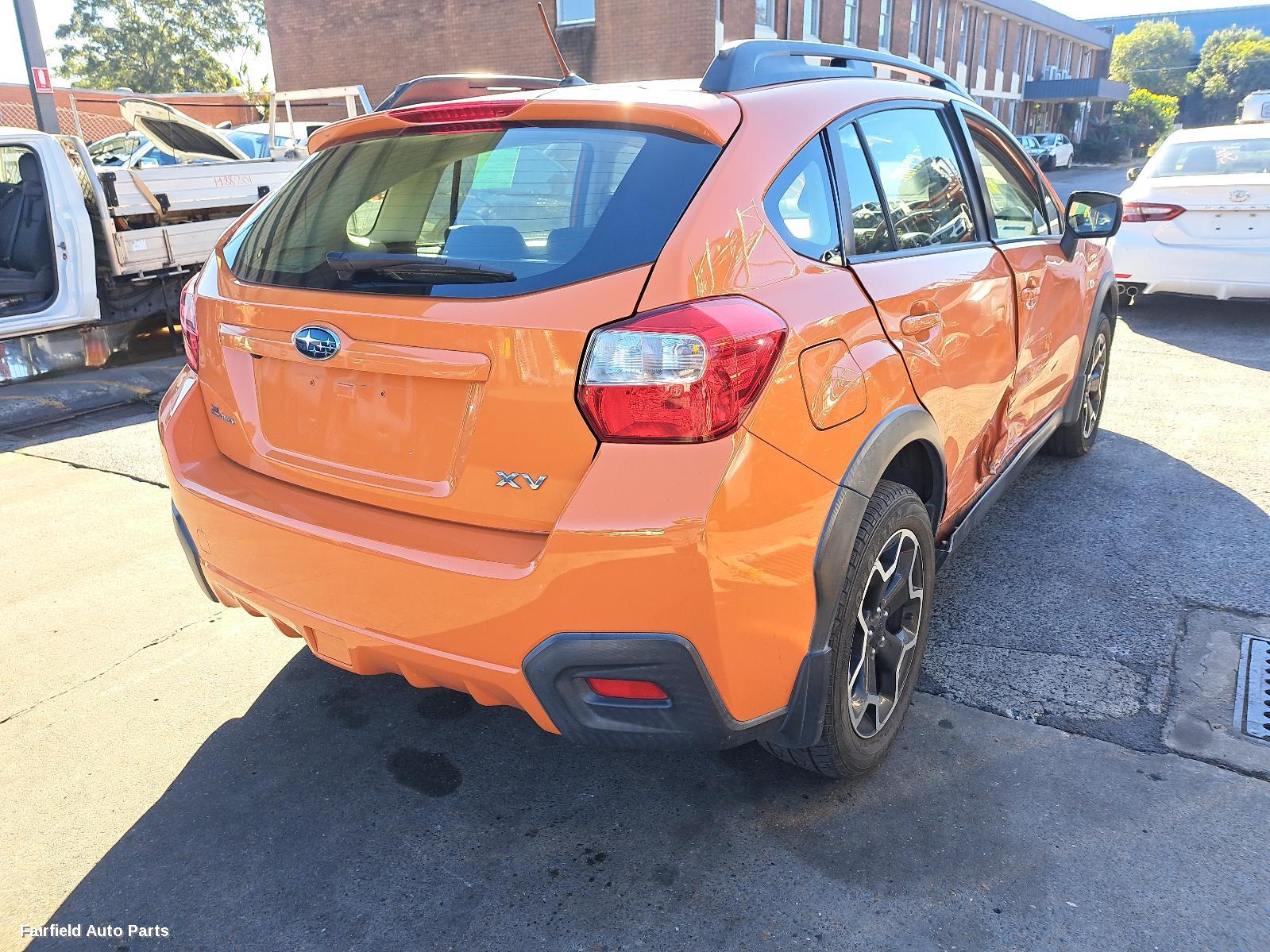 2013 Subaru Xv Right Front Door Window