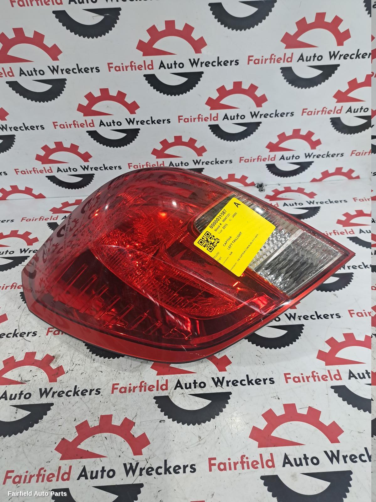 2011-2018 Holden Captiva Left Taillight