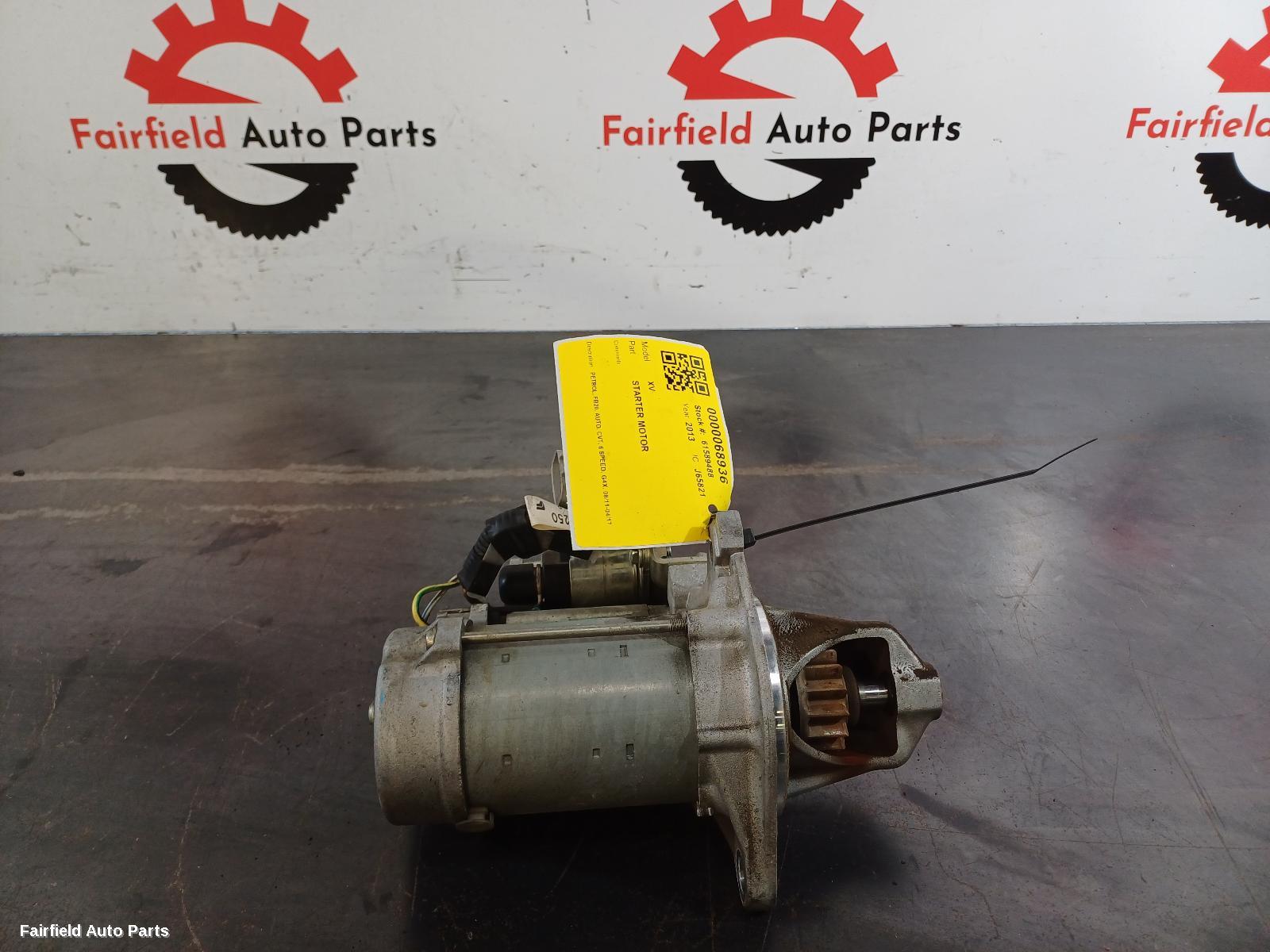 2011-2017 Subaru Xv Starter