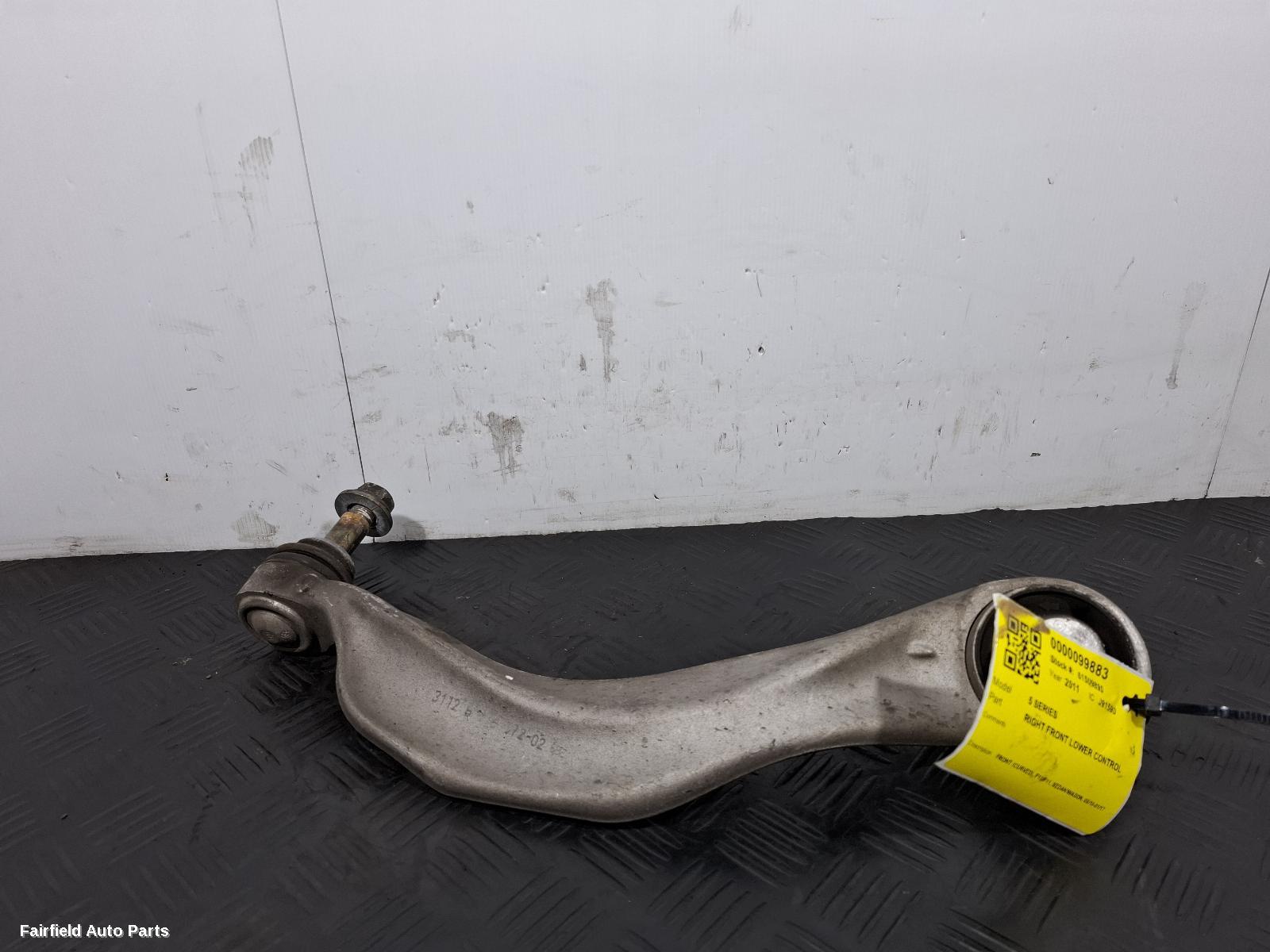 2010-2017 Bmw 5 Series Right Front Lower Control Arm