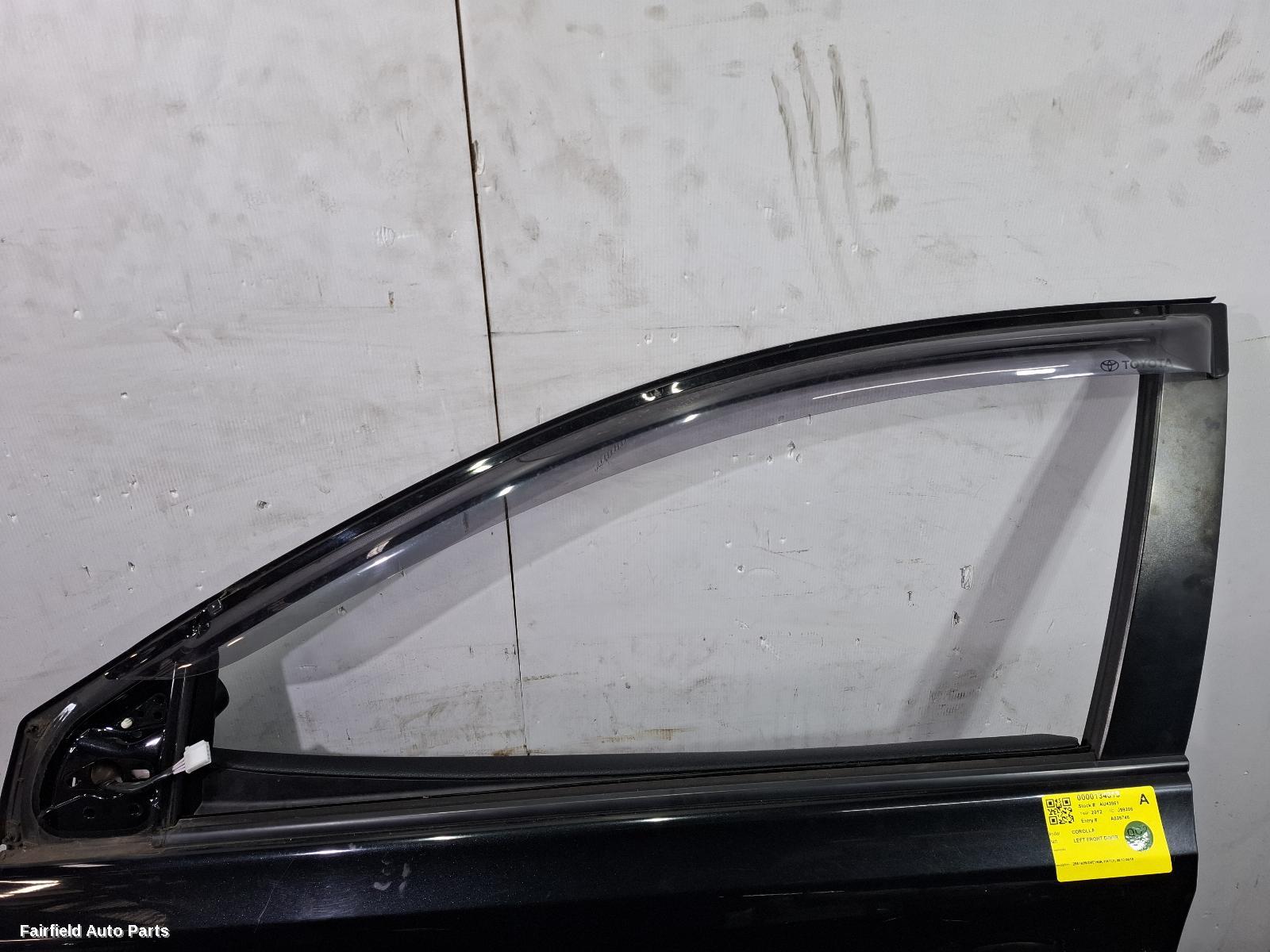 2012-2018 Toyota Corolla Left Front Door