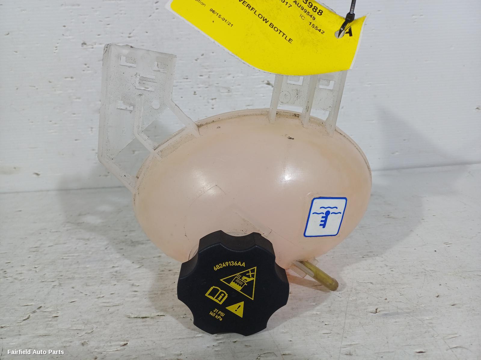 2017 Fiat 500x Overflow Bottle