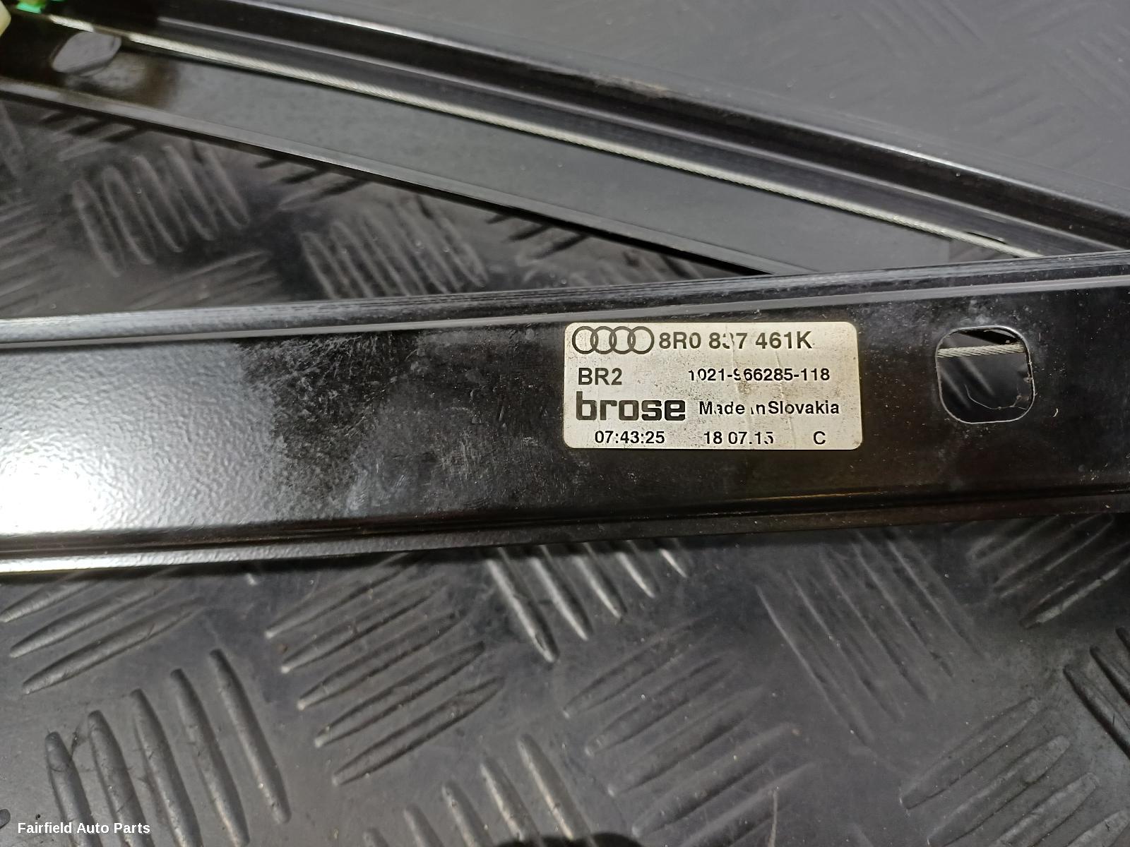 2008-2017 Audi Q5 Left Front Window Reg Motor