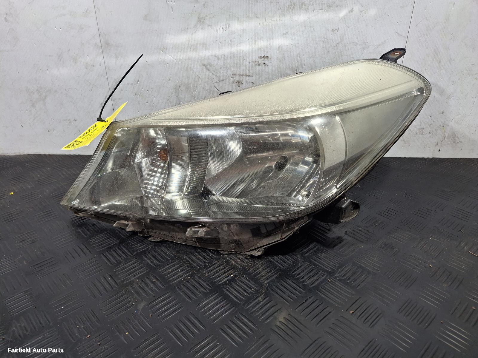 2011-2014 Toyota Yaris Left Headlamp