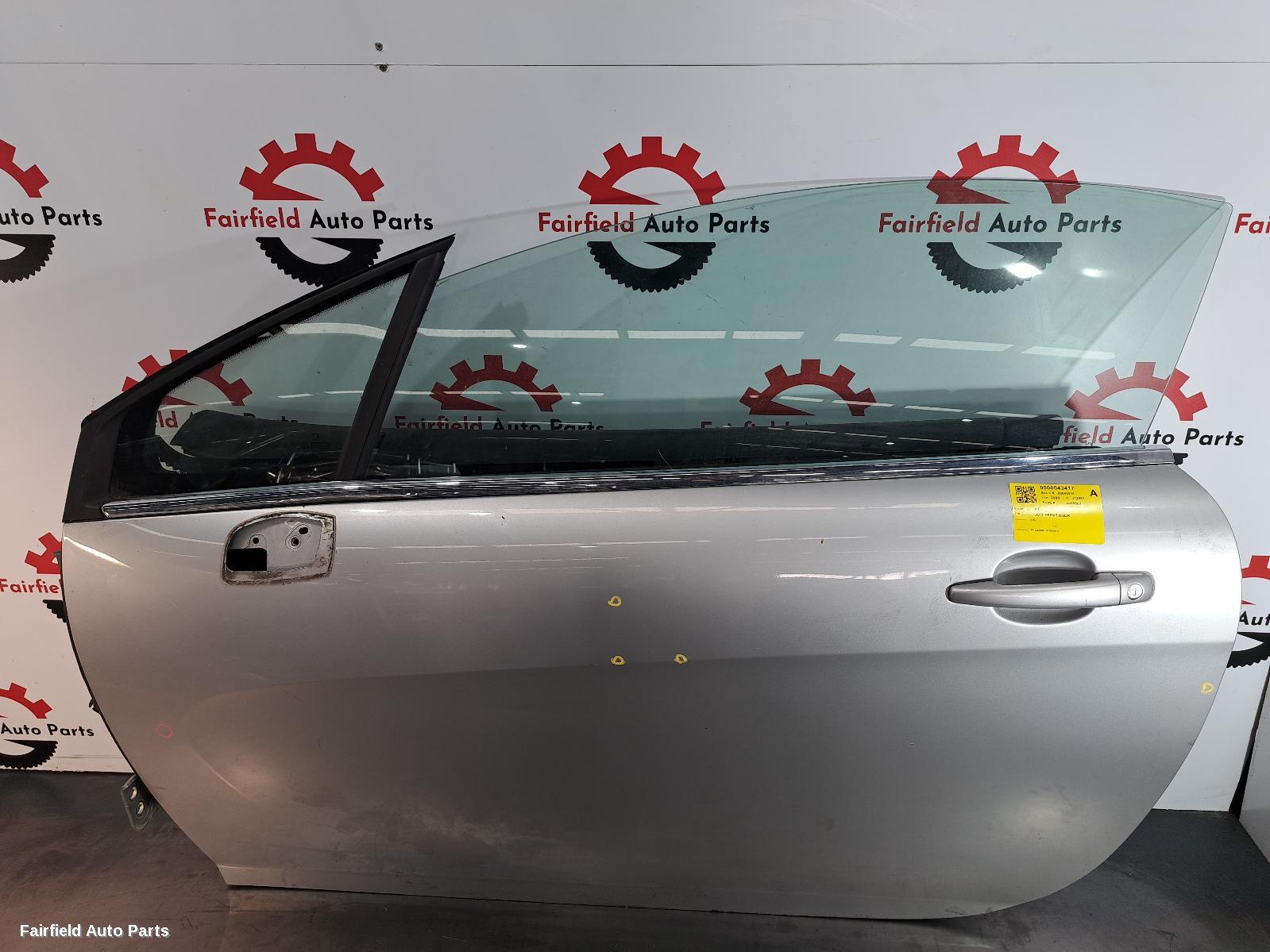 2009-2014 Peugeot 308 Left Front Door