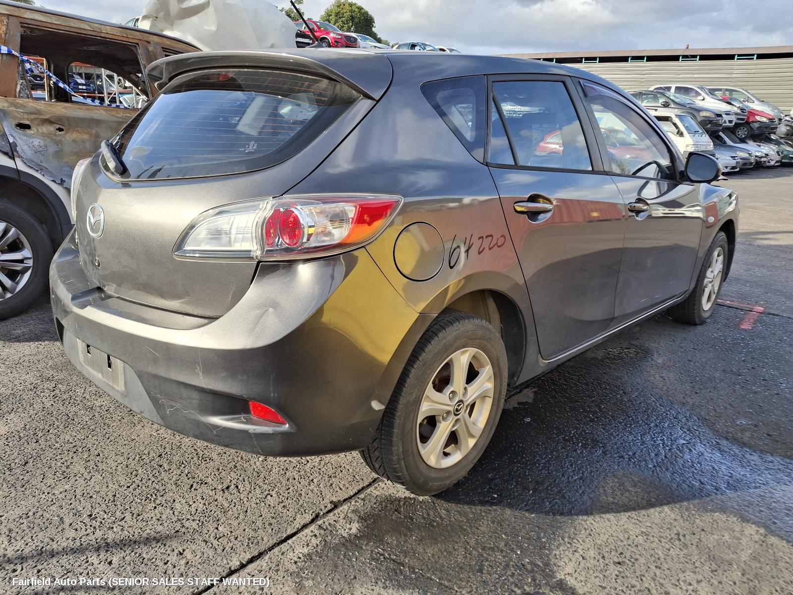 2014 Mazda 3 Left Taillight