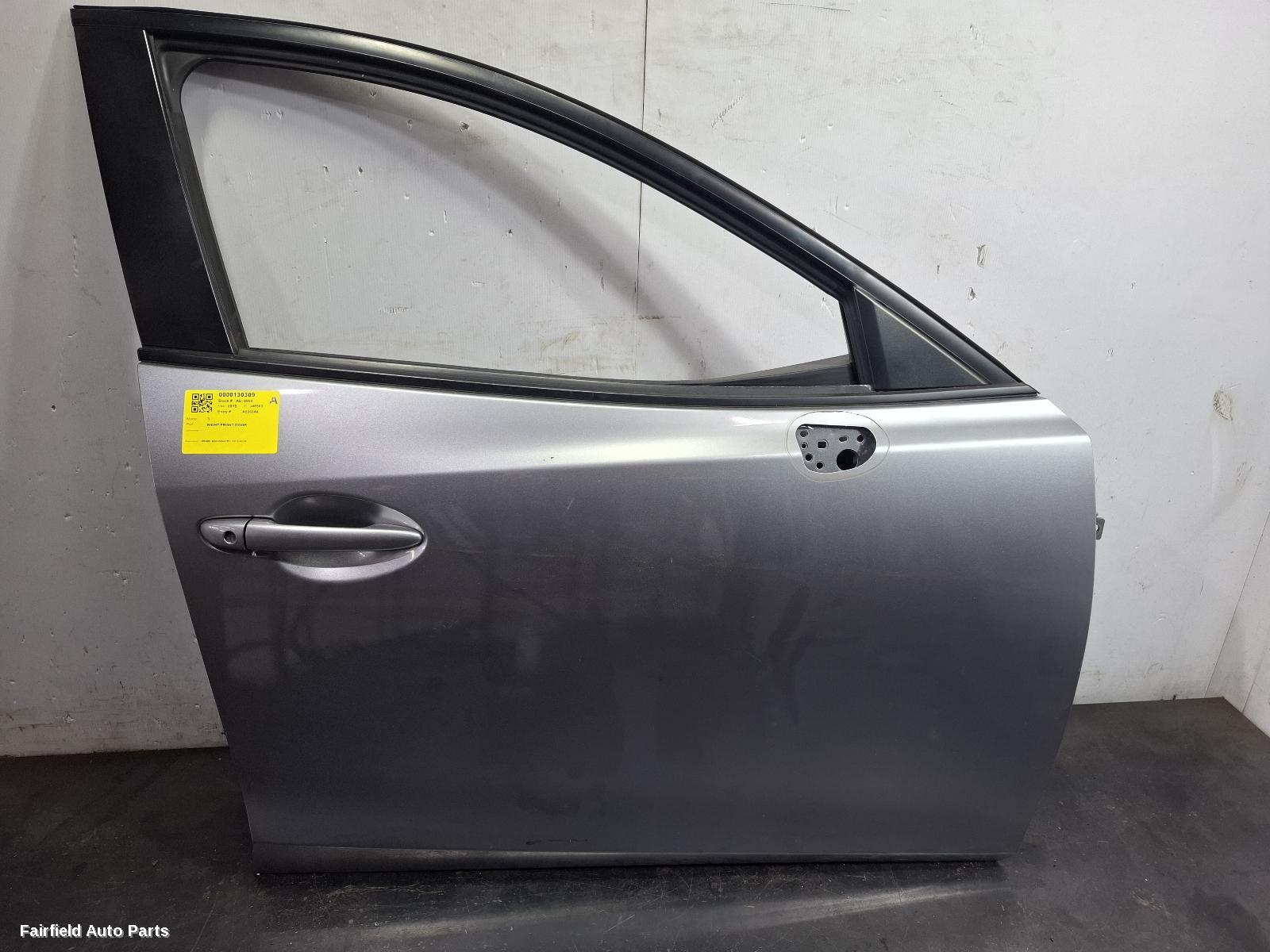 2013-2019 Mazda 3 Right Front Door