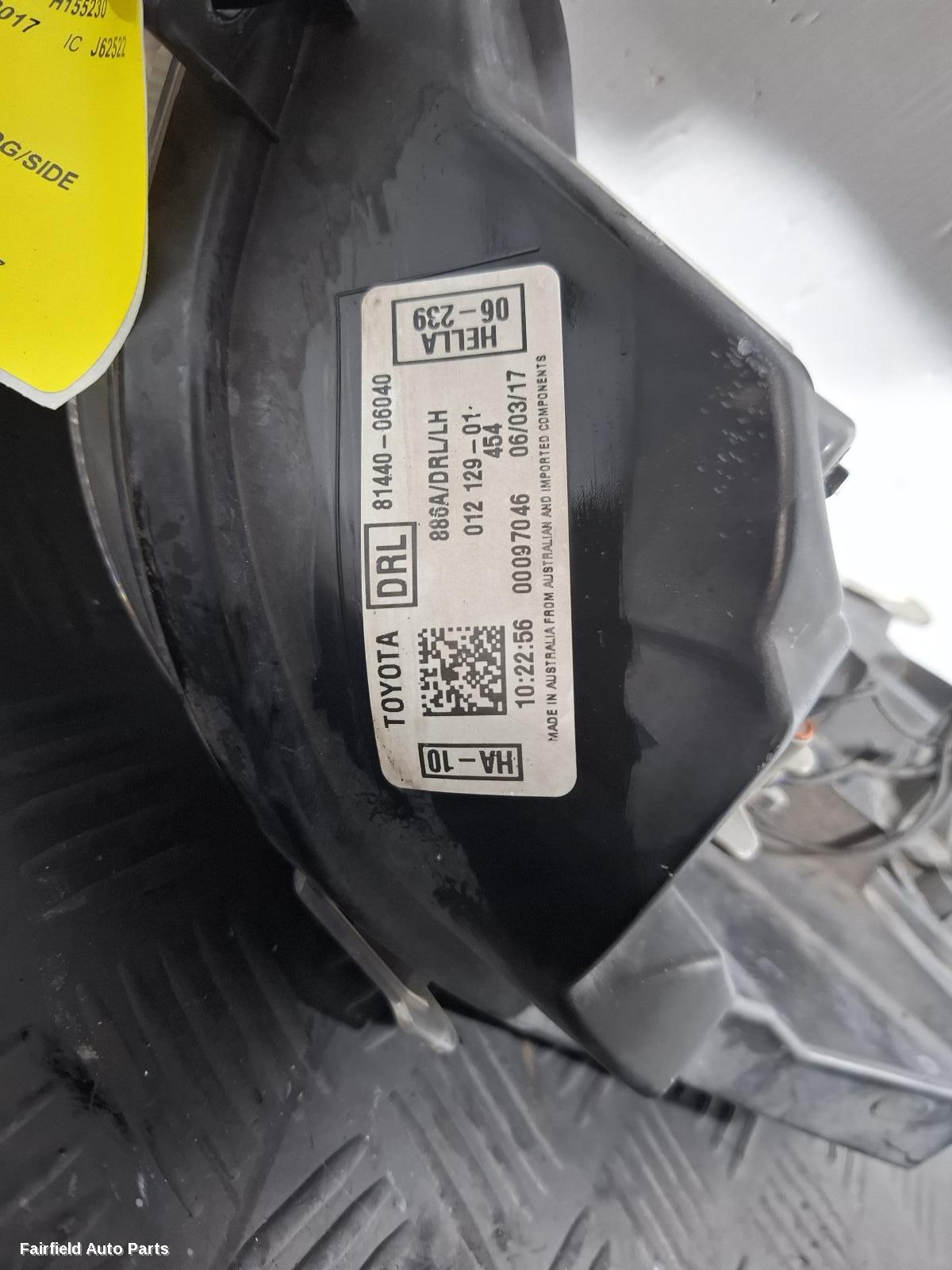 2015-2017 Toyota Camry Left Indicator Fog Side