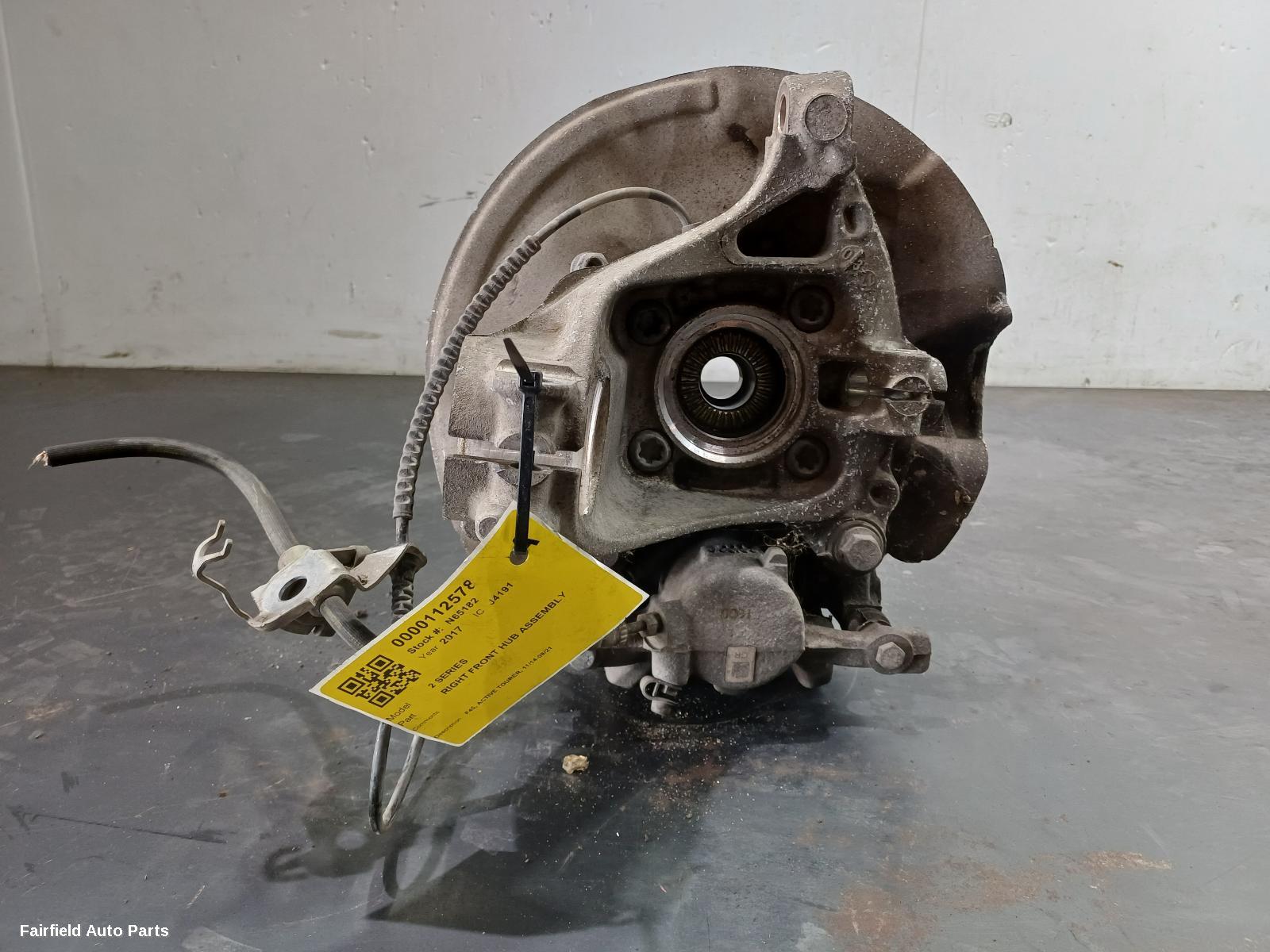2014-2021 Bmw 2 Series Right Front Hub Assembly