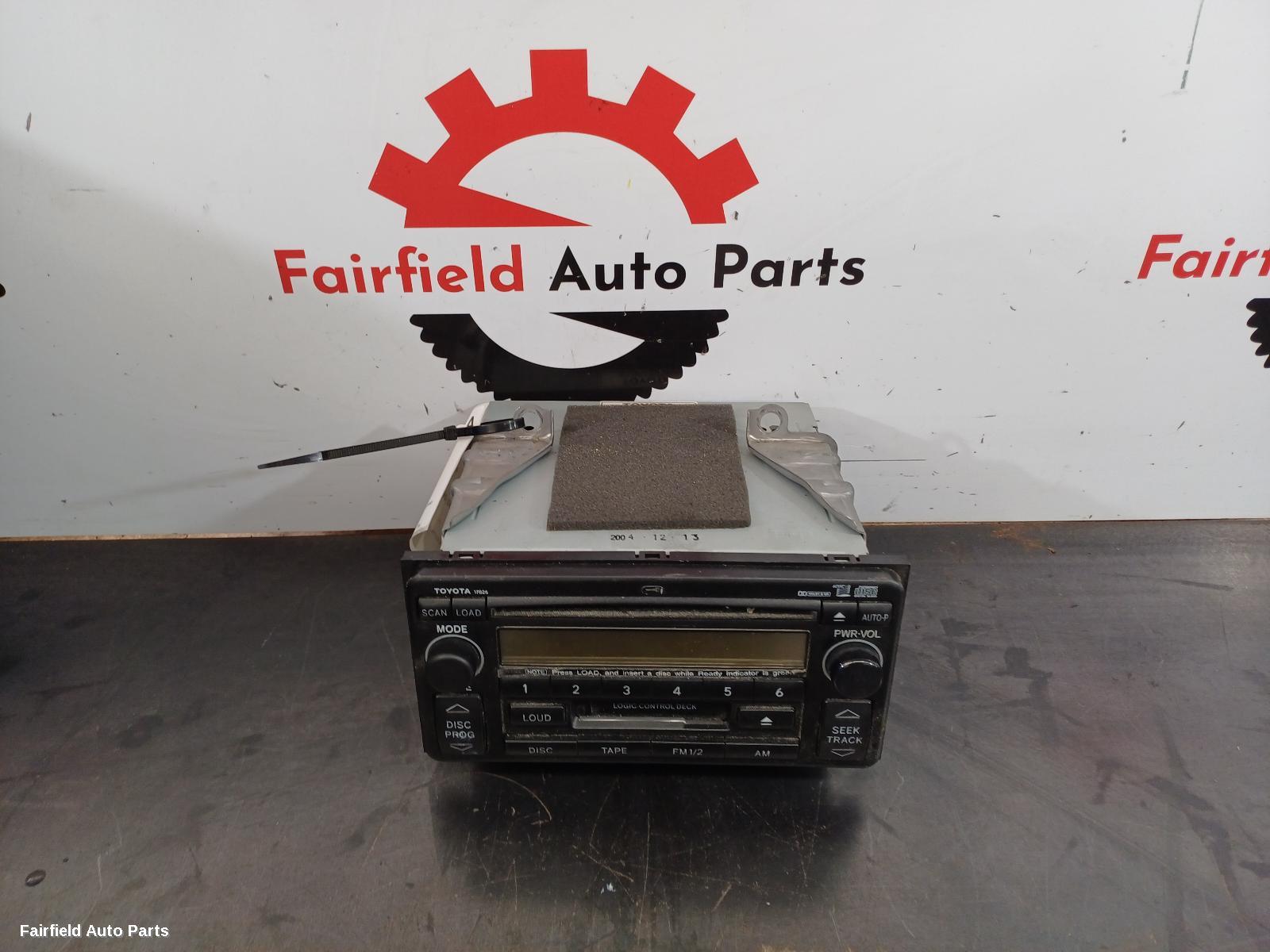 2002-2006 Toyota Camry Radio Cd Dvd Sat Tv