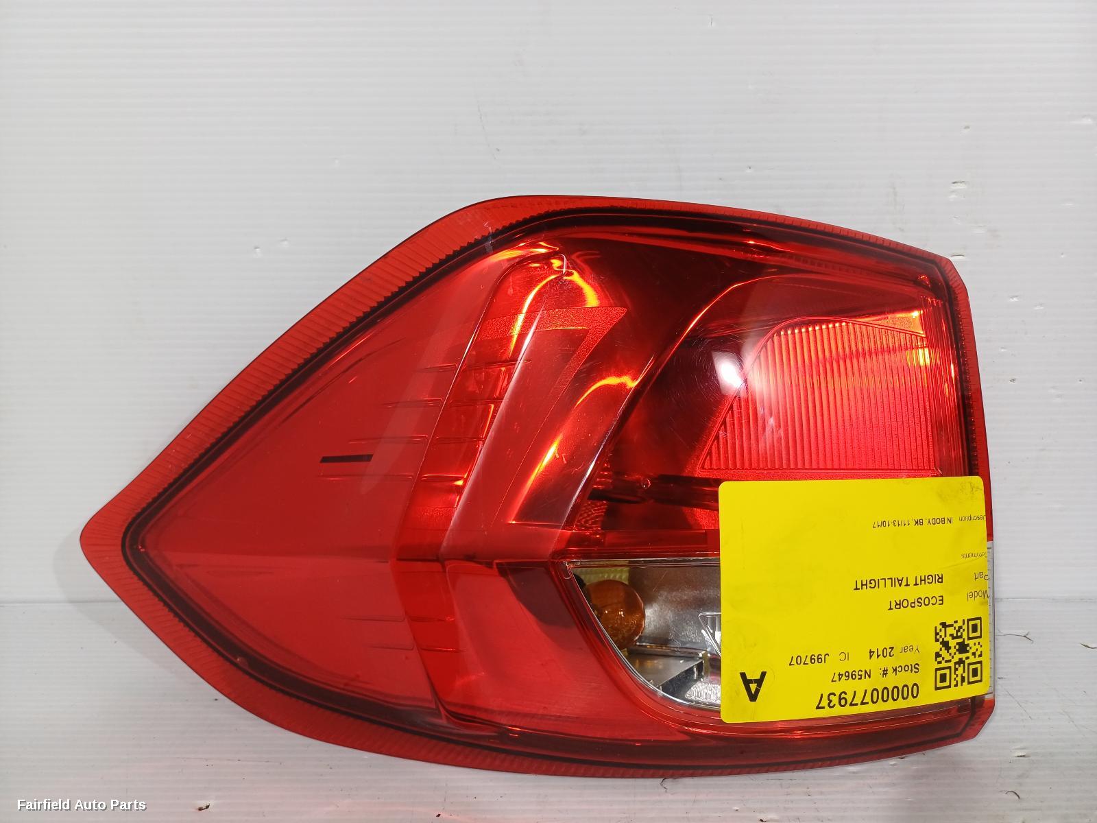 2013-2017 Ford Ecosport Right Taillight
