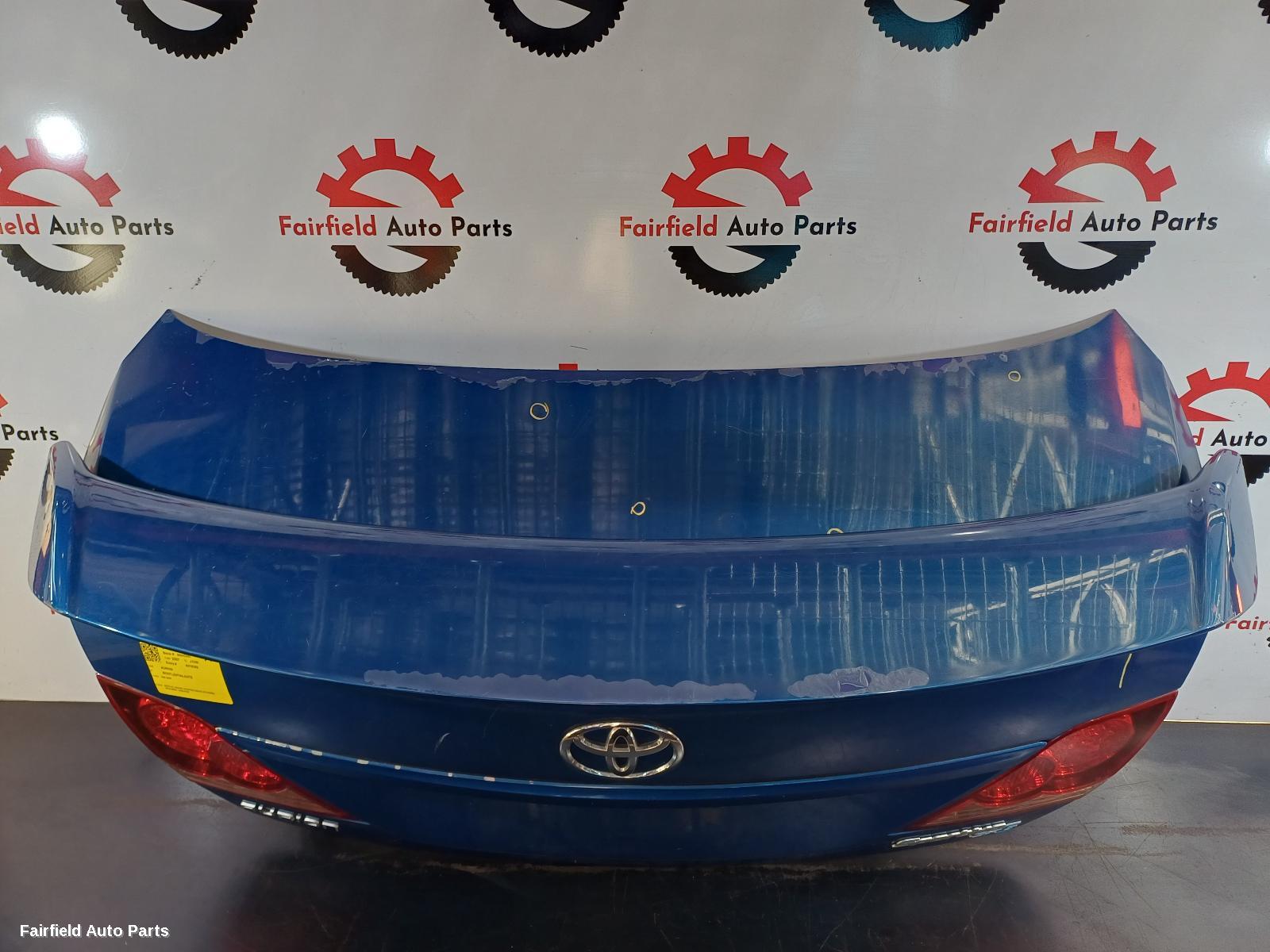 2006-2009 Toyota Aurion Bootlid Tailgate