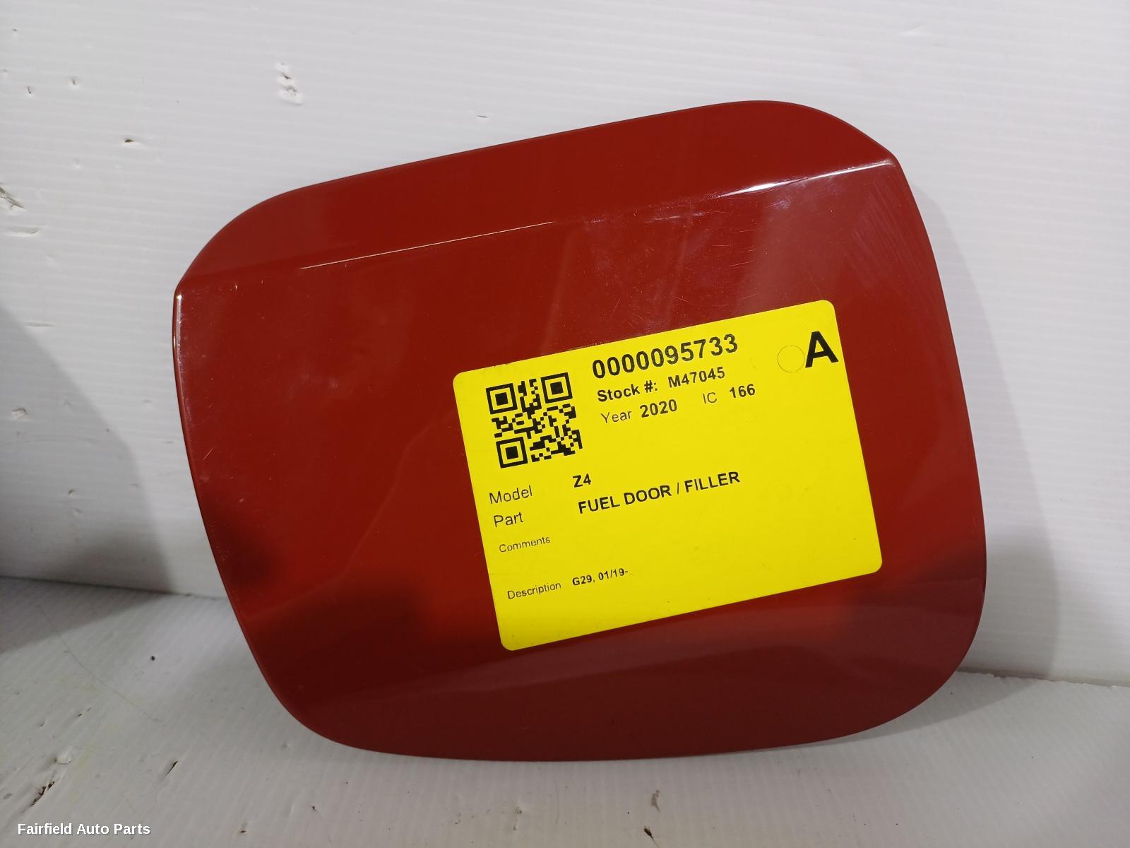 2019-2026 Bmw Z4 Fuel Door Filler
