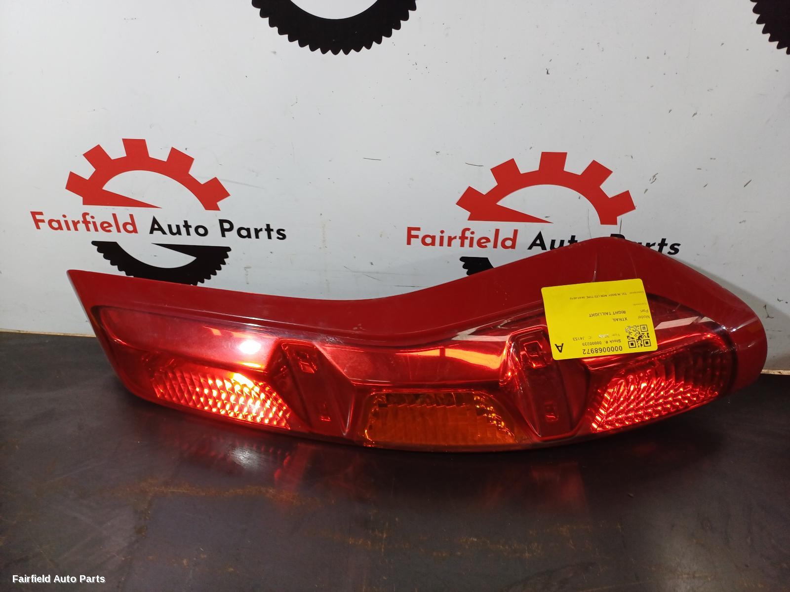 2007-2010 Nissan Xtrail Right Taillight