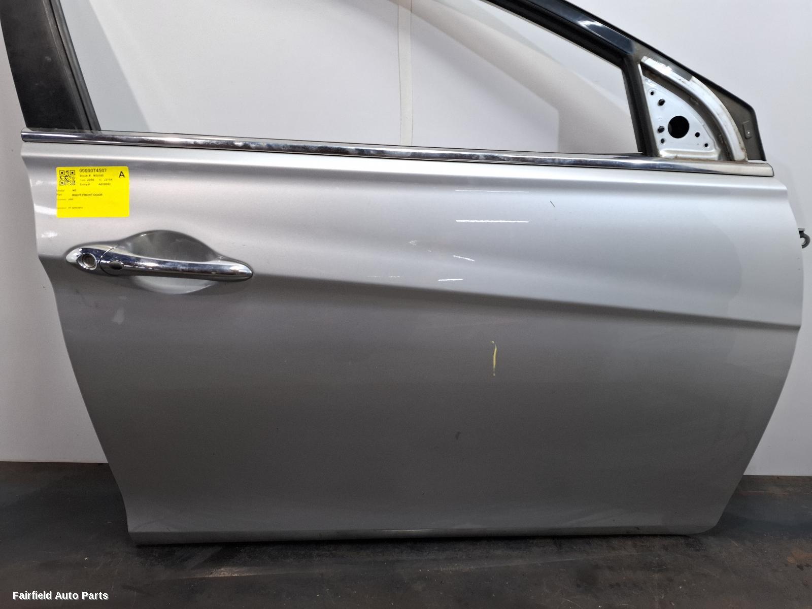 2010-2014 Hyundai I45 Right Front Door