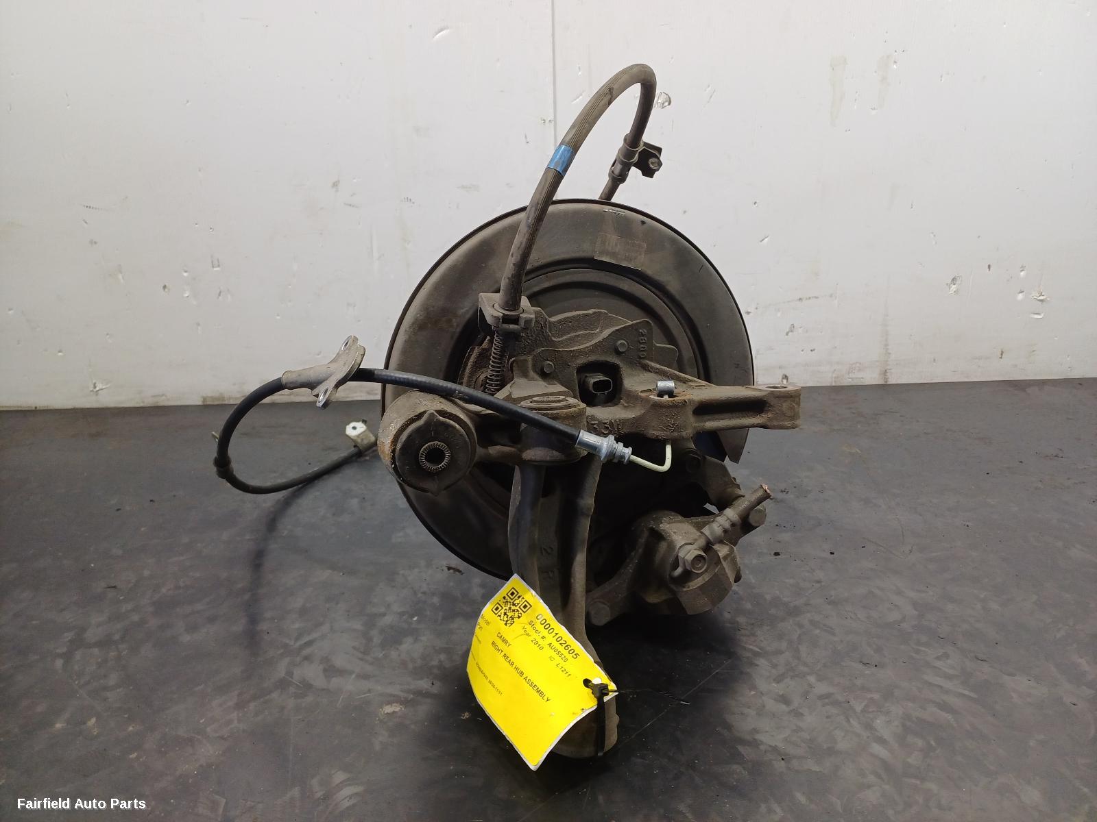 2006-2011 Toyota Camry Right Rear Hub Assembly