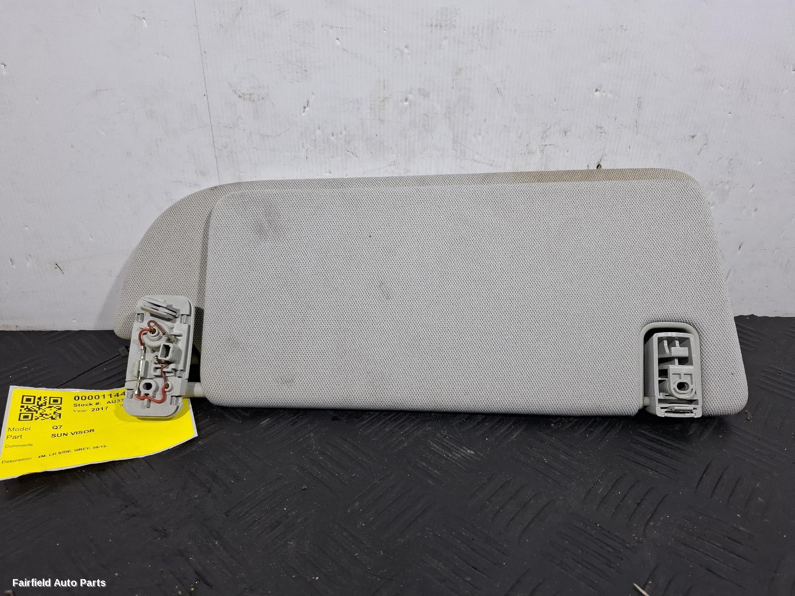 2015-2025 Audi Q7 Sunvisor