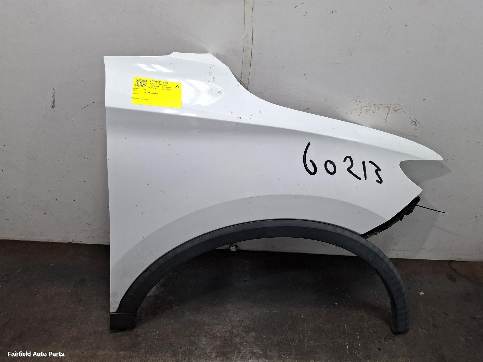 2017-2025 Mg Zs Right Guard