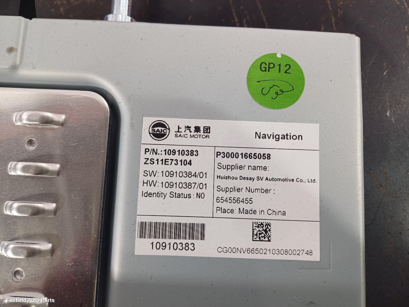 2017-2024 Mg Zs Radio Cd Dvd Sat Tv
