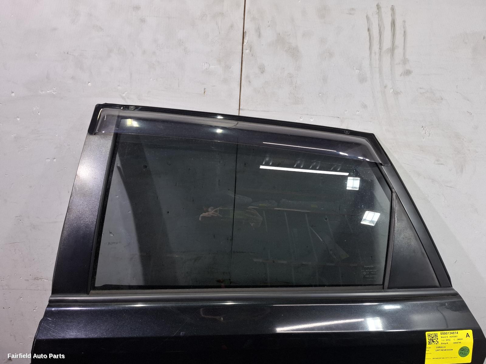 2012-2018 Toyota Corolla Left Rear Door Sliding