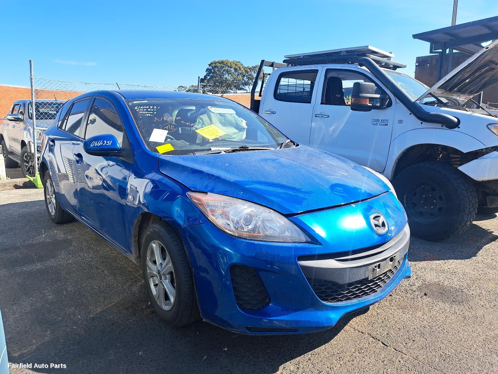 2013 Mazda 3 R Bar Bracket Reinfo