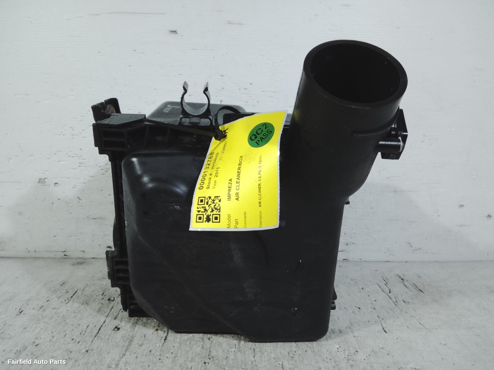 2011-2016 Subaru Impreza Air Cleaner Box