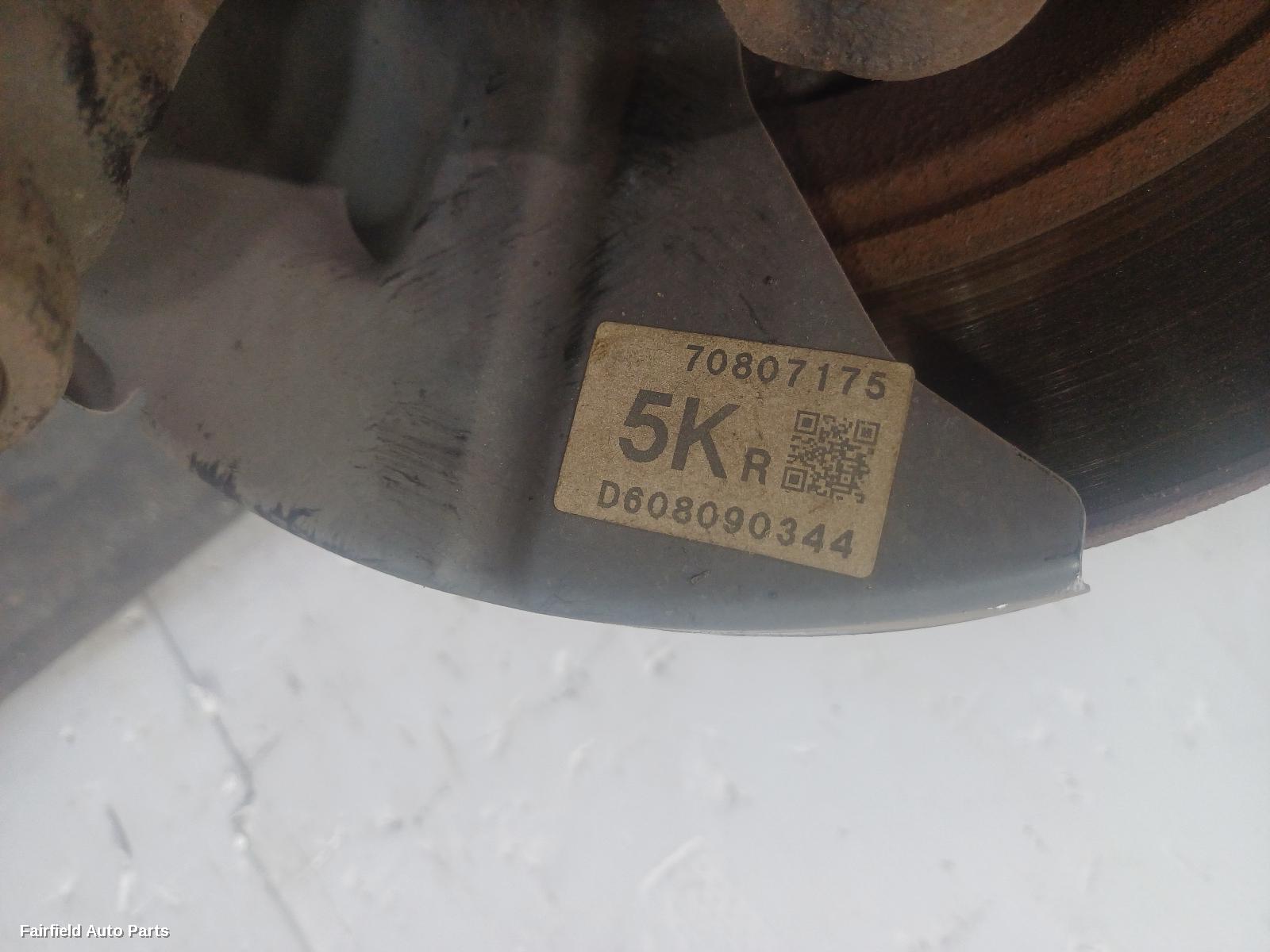 2012-2025 Mazda Cx5 Right Rear Hub Assembly