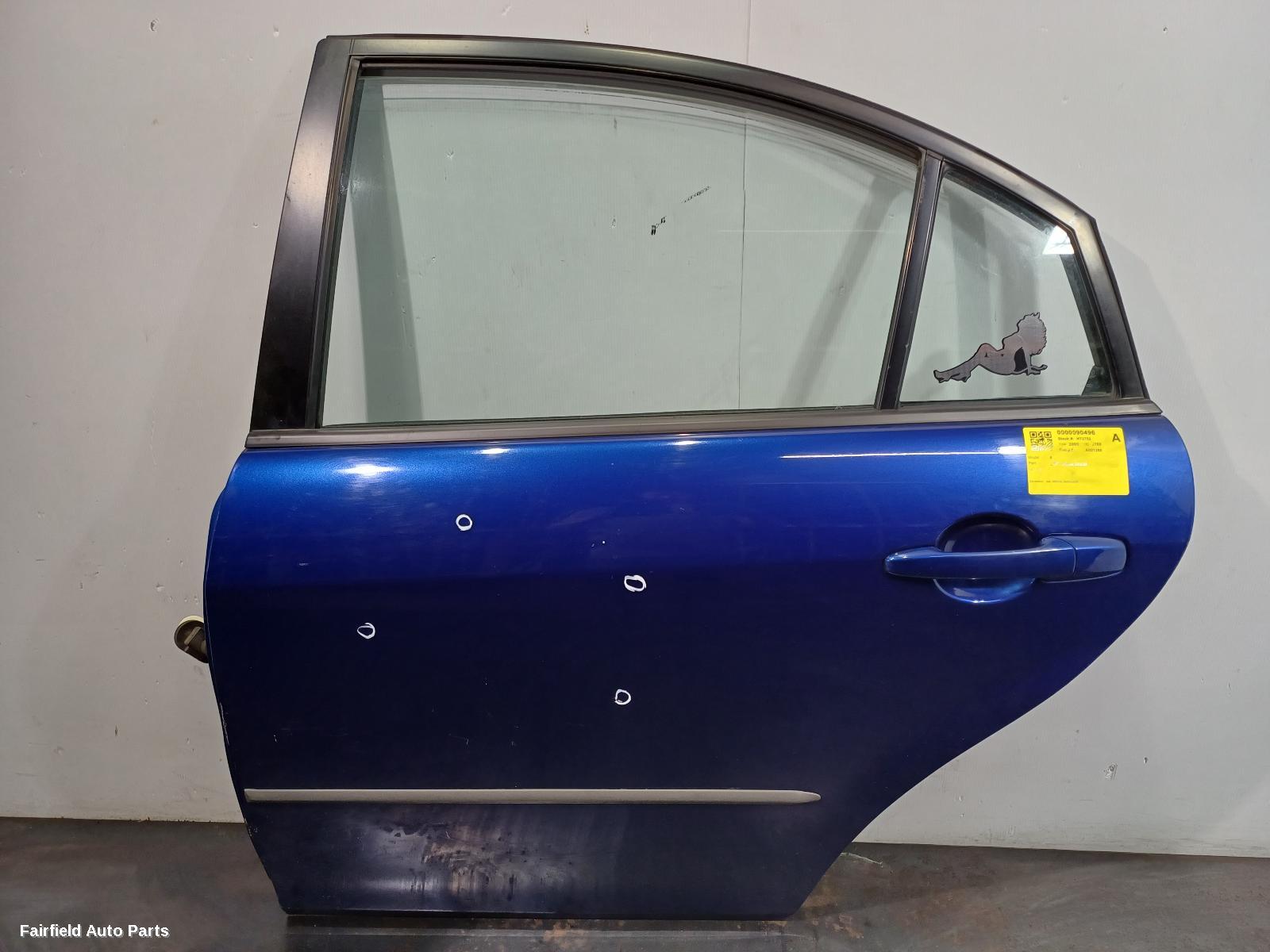 2002-2008 Mazda 6 Left Rear Door Sliding