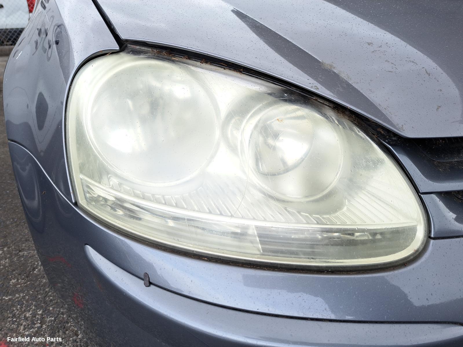 2008 Volkswagen Golf Left Headlamp
