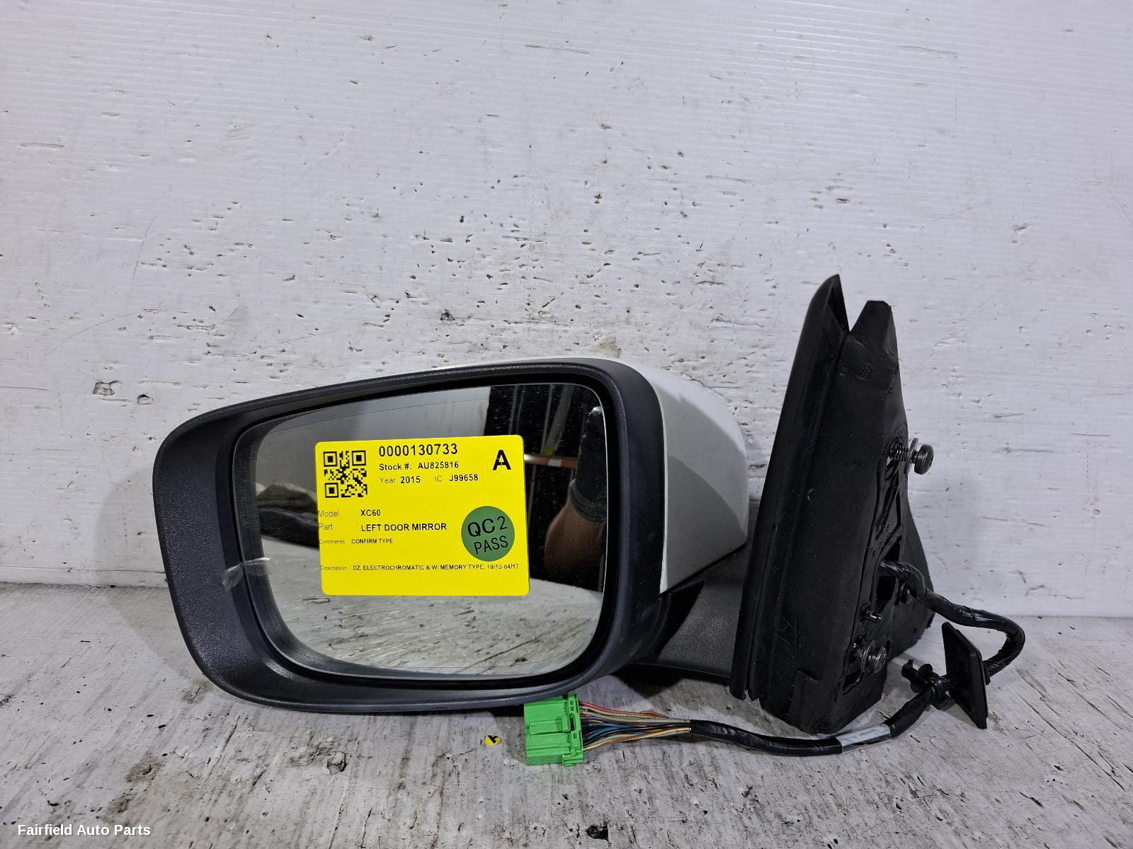2013-2017 Volvo Xc60 Left Door Mirror
