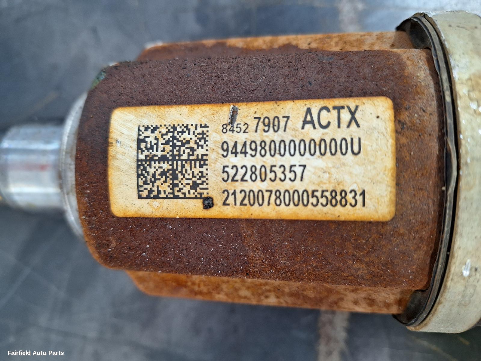 2017-2020 Holden Commodore Left Driveshaft