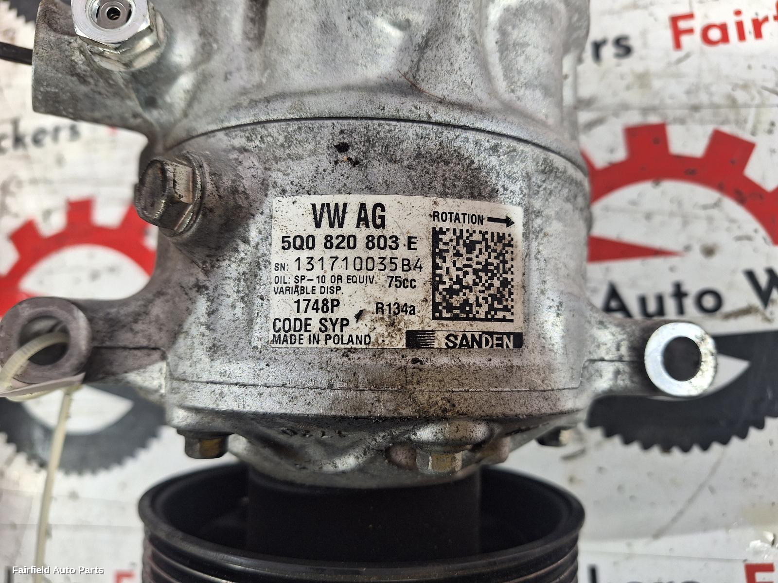 2016 Volkswagen Polo A C Compressor