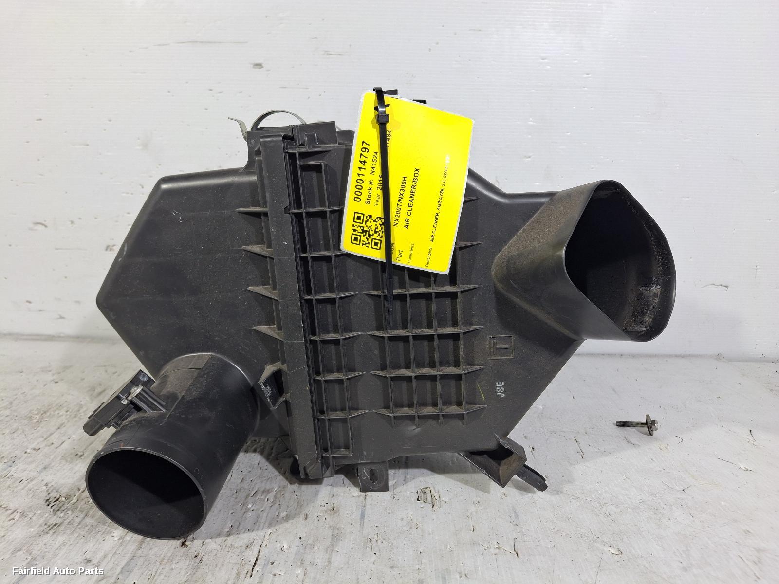 2014-2021 Lexus Nx Air Cleaner Box