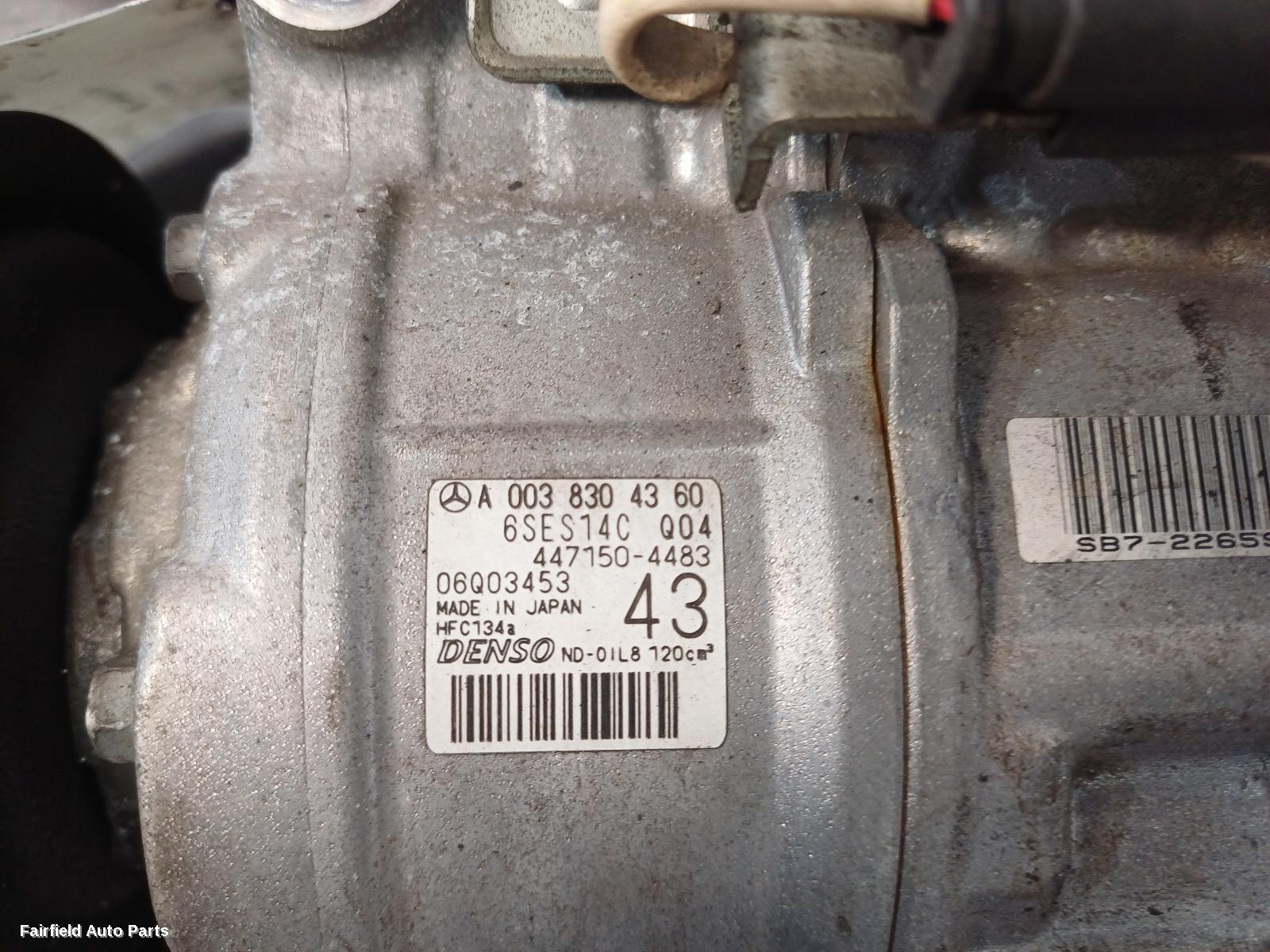 2012-2018 Mercedes A Class A C Compressor