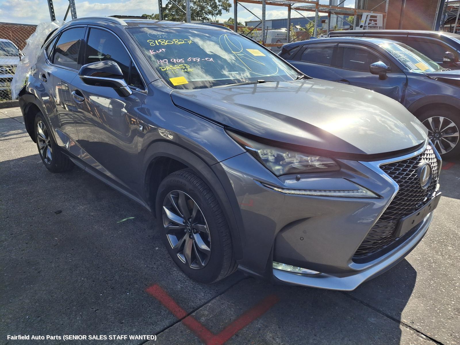 2015 Lexus Nx Right Headlamp
