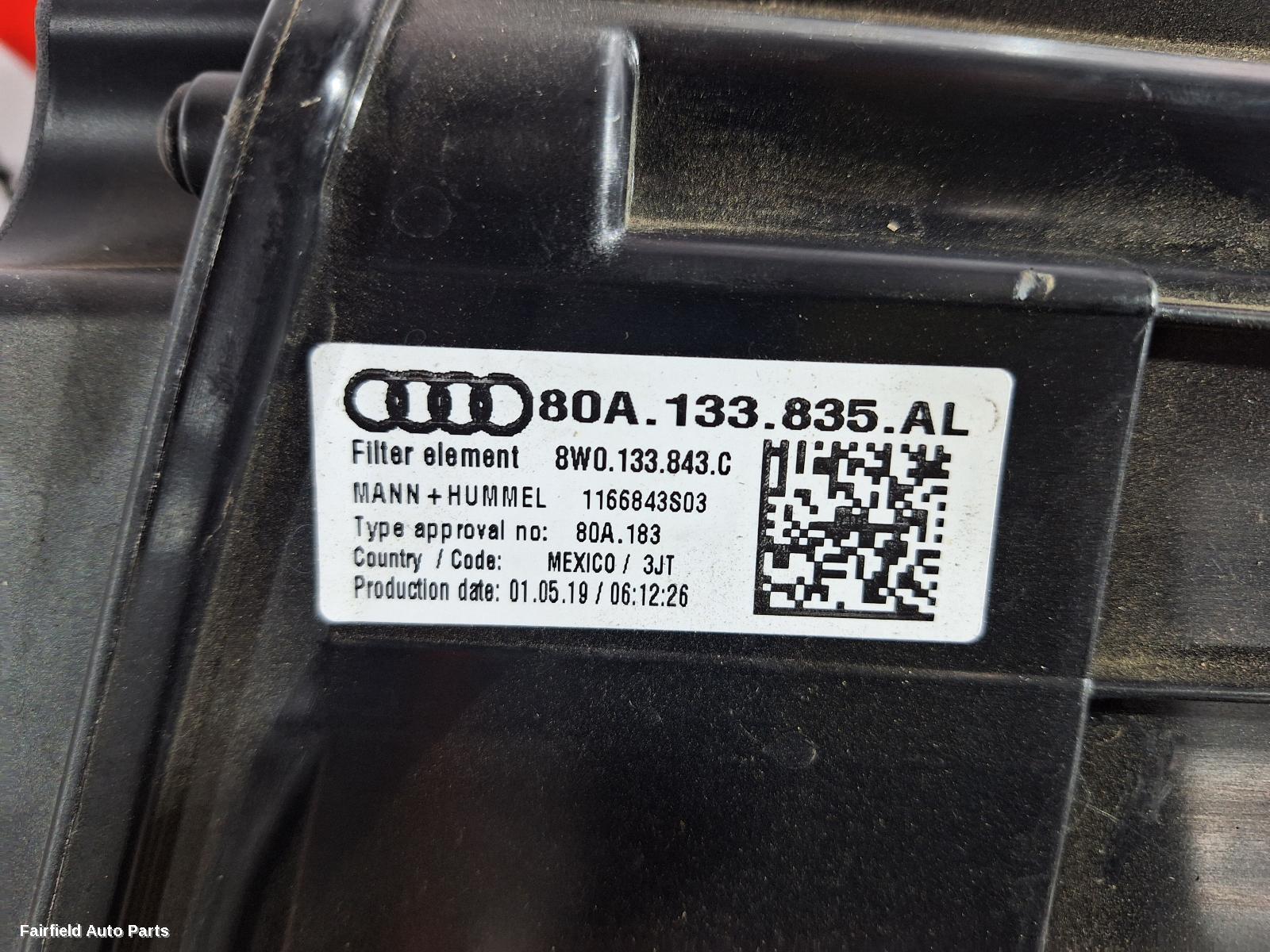 2017-2020 Audi Q5 Air Cleaner Box