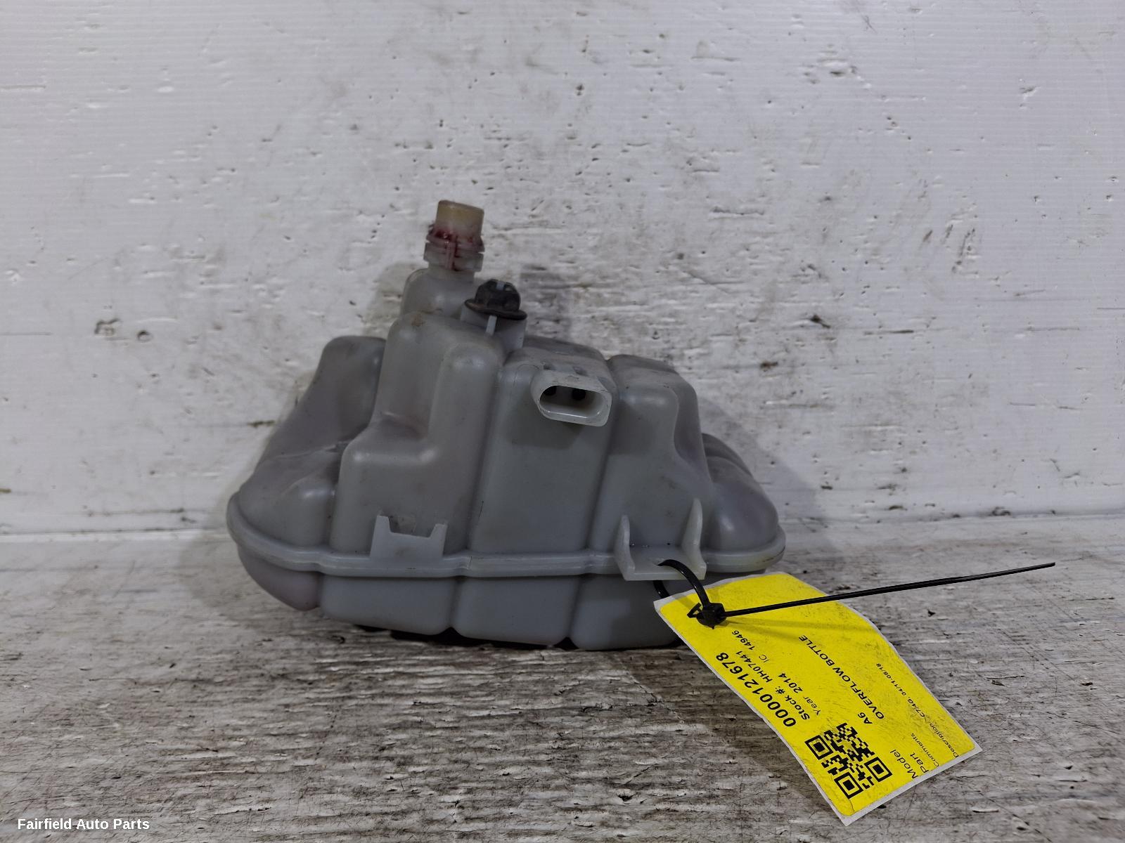 2011-2018 Audi A6 Overflow Bottle