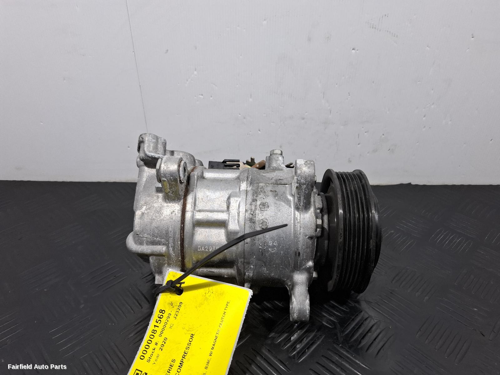 2019-2023 Bmw 2 Series A C Compressor