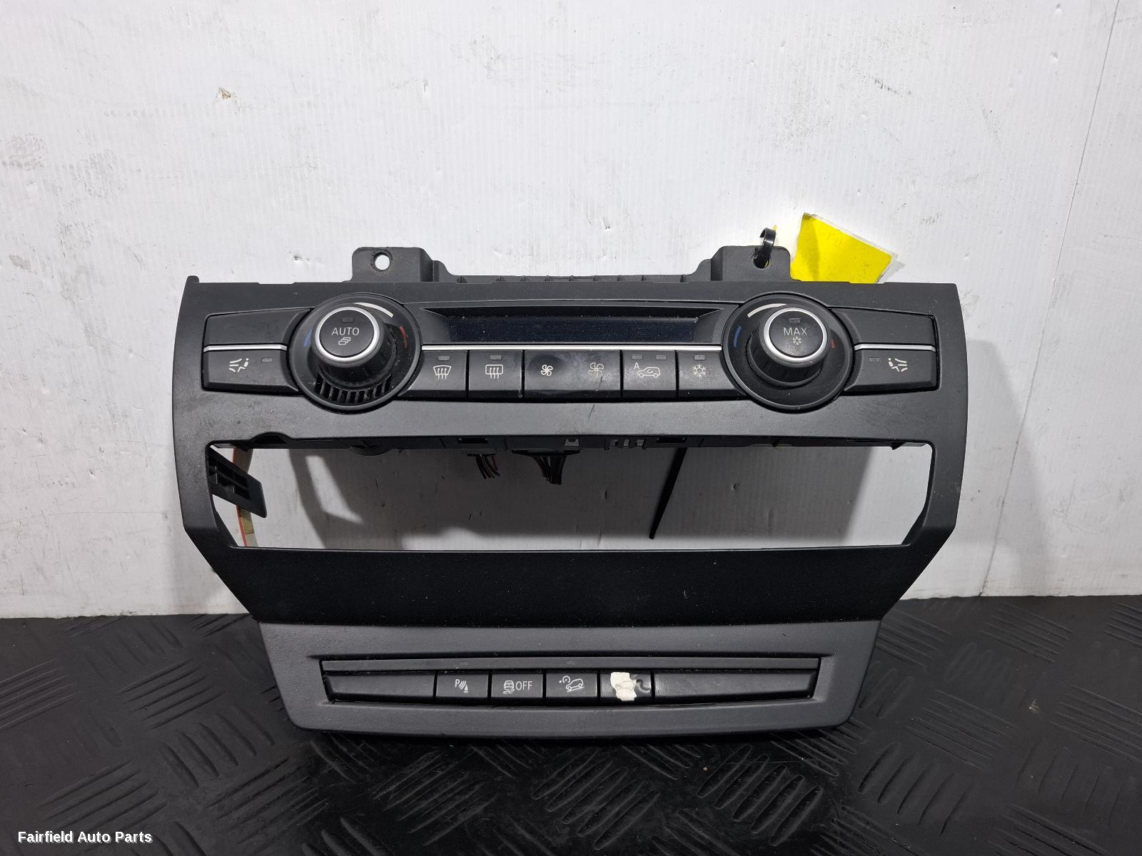 2012-2014 Bmw X6 Heater Ac Controls
