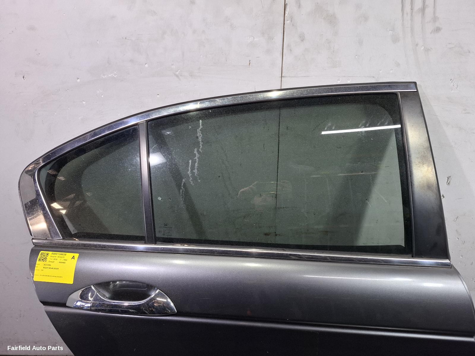 2008-2013 Honda Accord Right Rear Door Sliding