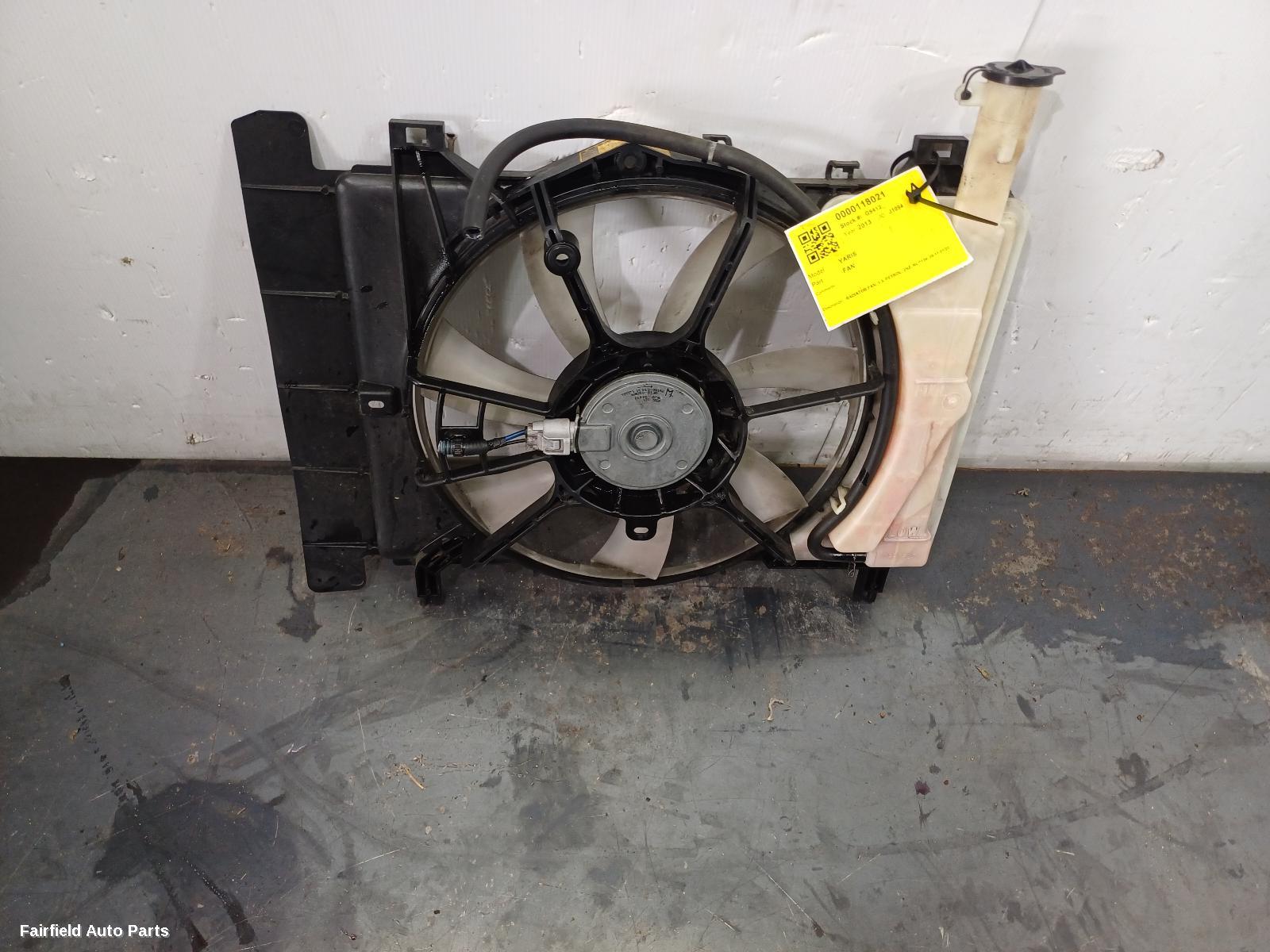 2011-2020 Toyota Yaris Fan