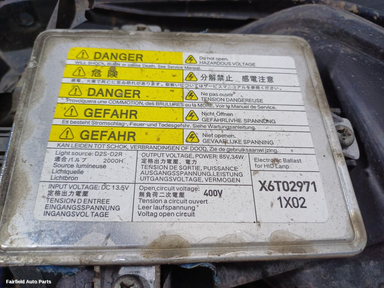 2003-2005 Honda Accord Right Headlamp