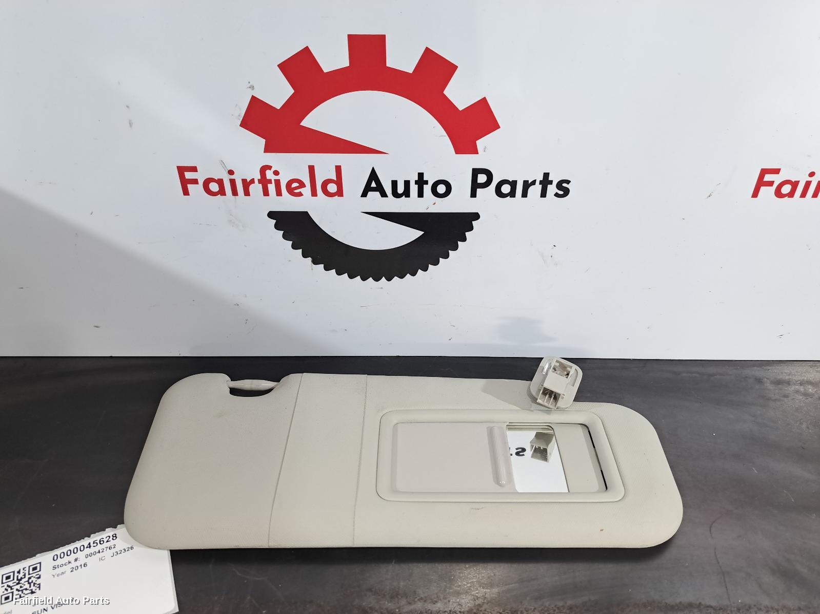 2016-2019 Mazda 3 Sunvisor