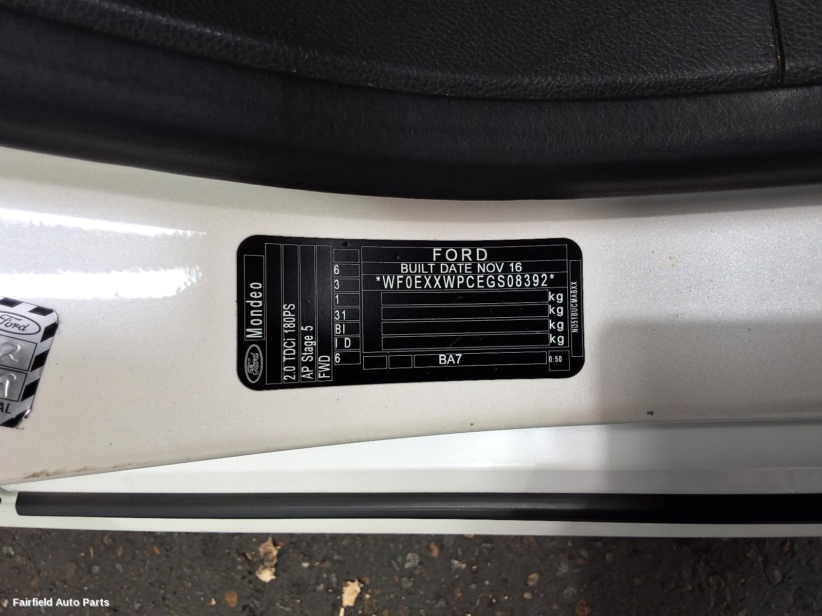 2014-2020 Ford Mondeo Washer Bottle