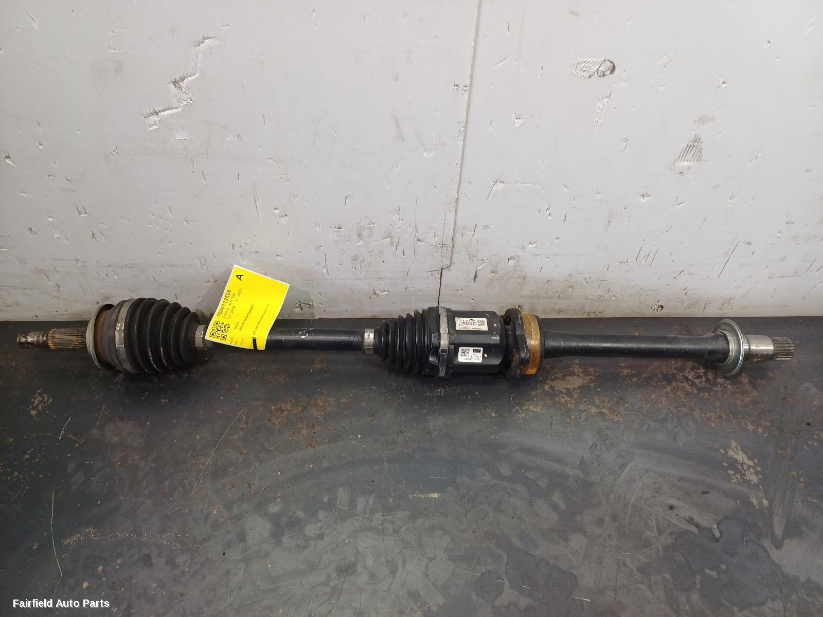 2018-2025 Toyota Rav4 Right Driveshaft