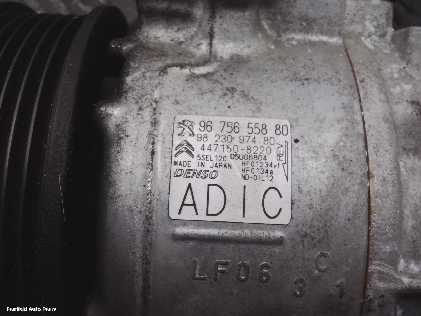 2016-2023 Peugeot 3008 A C Compressor